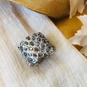 Marcasite Stretch Ring, Fits Sizes 6 & Up⚜️